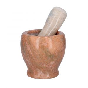 Royalford Marble Grinding Bowl - Marble - Brown