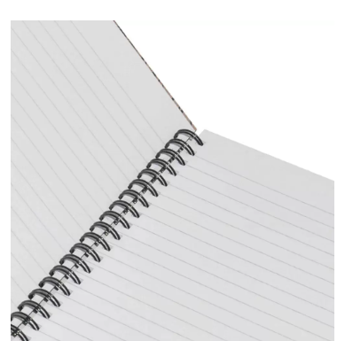 LIGHT Pack of 5 Spiral Hard Cover Notebook, Single Line, 9X7 Inches (22.86 X 20.32 CM), 100 Sheets -LINBS971602