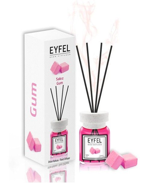 Eyfel Reed Diffuser 120ml - Gum
