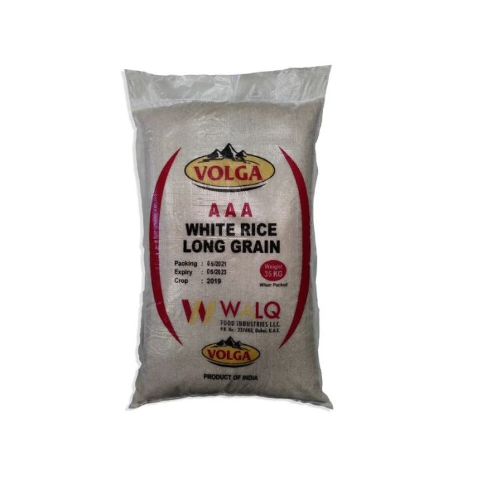 Volga White Rice 35Kg