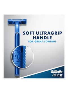 Pack Of 10 Blue II Disposable Razor