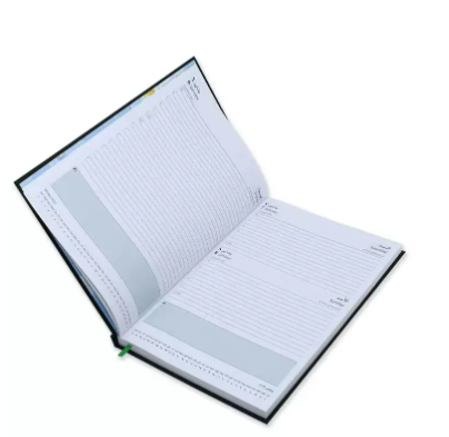 FIS A4 Diary 2023 Arabic/English (Saturday & Sunday Combined) Green - FSDI47AE23GR