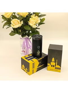 Car USB Typ, Rechargeable Incense Burner 16.4x9.6x9.4 cm