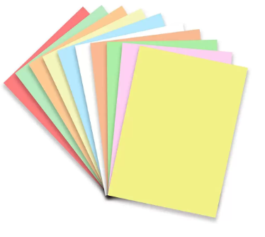 100-Piece FIS Coloured Card, Size 50 x 70 cm,160GSM, Multicolor - FSCH16010C