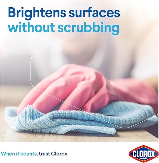 Clorox Bathroom Spray Cleaner, Bleach Free, 750ml, Kills 99.9% Of Germs, Powers Through Soap Scum, Bleach Free
