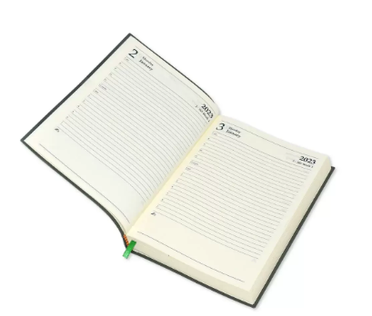 FIS Flexible Diary 2023 (English) A5, Maroon - FSDI131E23MR