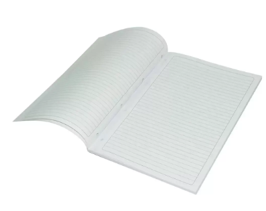 10-Piece FIS Refill Pads 4 Holes, Feint and Margin, Single Ruled, A4 Size (70 Sheets x 10 Pcs) - FSPDRPA470N