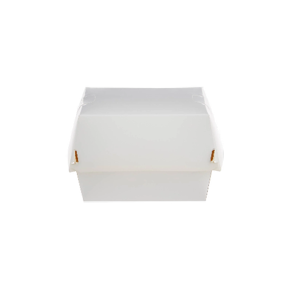 Paper Burger Box White