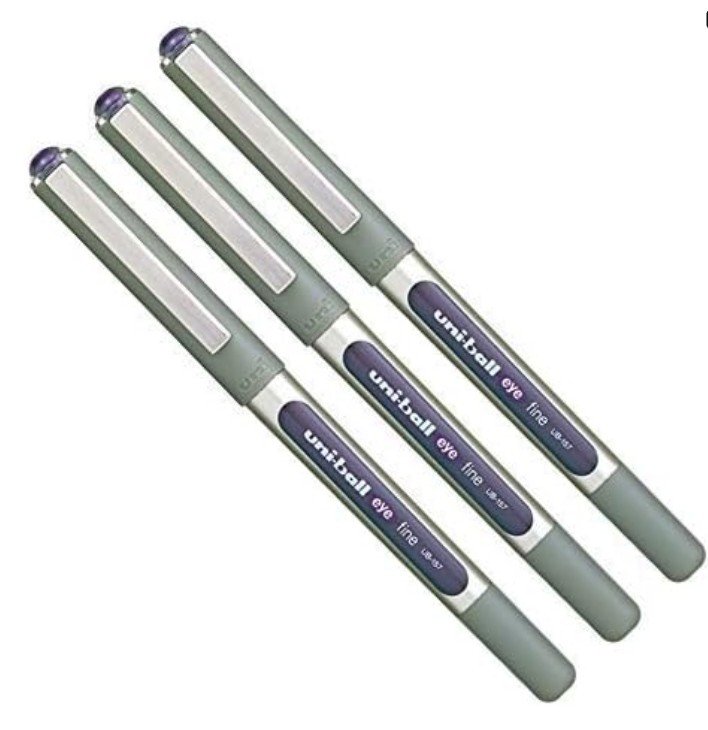 Uniball UB-157 Eye Fine Rollerball Pen -0.7mm Purple (Pack of 12)