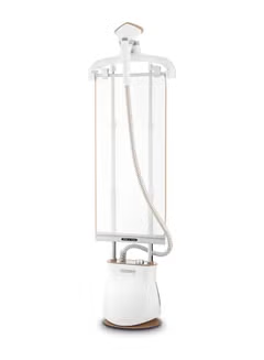 Garment Steamer withTwin P ole and Ironing Board 1.5 L 2400.0 W GST2400-B5 White/Gold