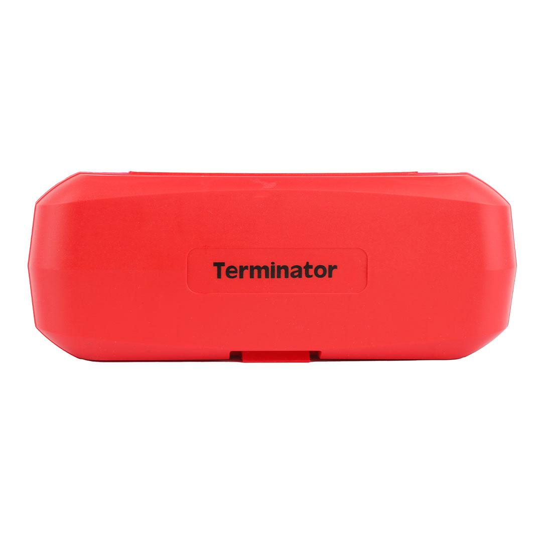 Terminator Screwdriver Set VDE Insulated 1000V 8 Pcs. 3 pcs Slotted, 2 pcs Phillips, 1 each pc of Screwdriver Handle, Triangle Lock & Square Lock Key