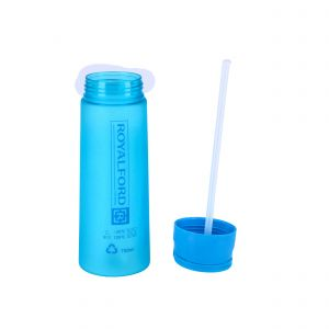 Royalford Water Bottle - Plastic - Blue - 500 ML - RF7578