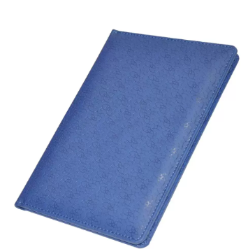 FIS Executive Bill Folder Blue Color, Italian PU with Magnet Flap 150X245mm - FSCLBFBLD5