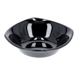 Royalford 55 Inch Melamine Ware Square Bowl - Melamine - Black