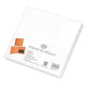 FIS Wallet Italian PU 10x10.5cm, Brown - FSPQWALLETPUBR
