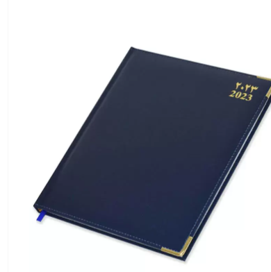 FIS Executive Diary 2023 Arabic/English/French (1-Week at a glance) Blue - FSDI35AE23BL