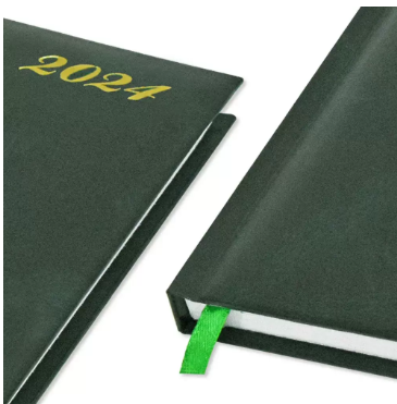 FIS Diary 2024 (English) Green, A4 - FSDI42EN24GR