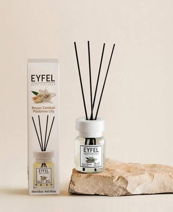 Eyfel Reed Diffuser 120ml - White Lily