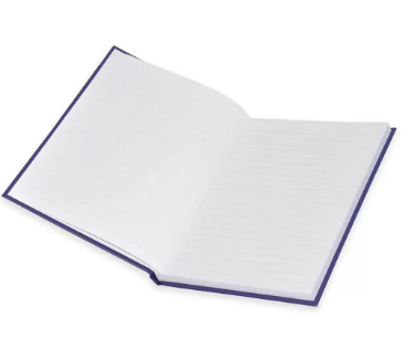 5-Piece FIS Hard Cover Notebook Single Line A5, 100-Sheets - FSNBA51905