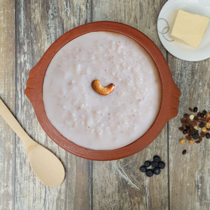 Uruli Chatti With Handle, Handmade Clay Cookware, RF10587 | Can Be Used On Gas Stove Or Open Fire | Natural Clay Pot/ Earthen Pot For Curry, Sambar, Rice & Dessert