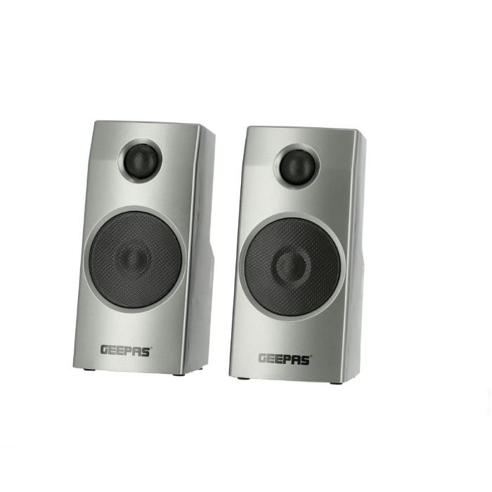 Geepas 2.1 Multimedia Speaker, 30000 Watts Powerful Sub-Woofer | USB, Bluetooth & Multiple-Devise, Multiple Devise Inputs (Pc, Ps4, Xbox, Tv, Smartphone, Tablet, Music Player)