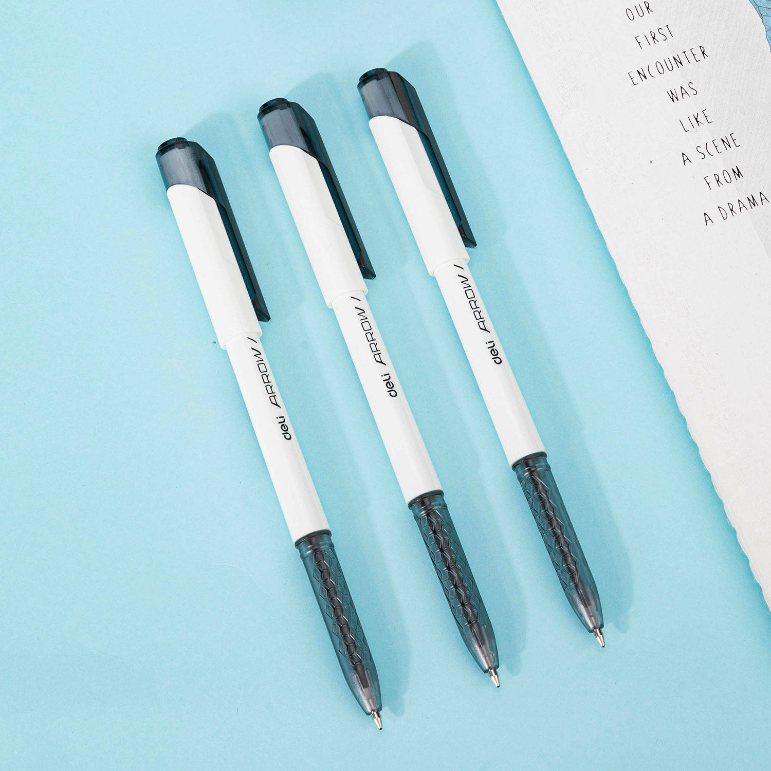 Deli-EQ23-BK Ball Point Pen