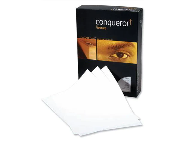 Conqueror Watermark A4 Cream Laid 100gsm 500Sheets-Ream