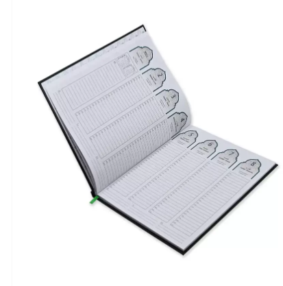 FIS 2023 Executive Diary (Arabic/English/French) Vinyl 1-Side Padded Black - FSDI89AEFV23GR