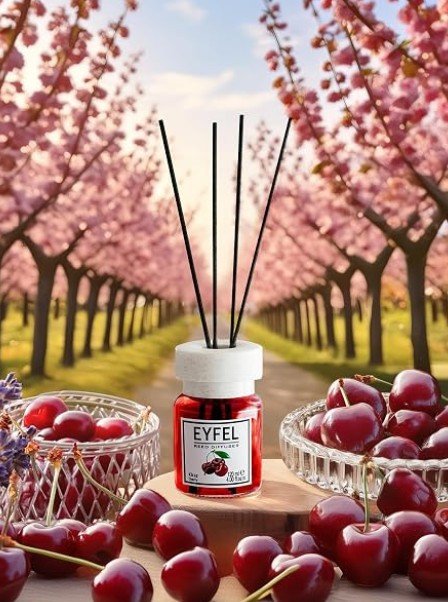 Eyfel Reed Diffuser 120ml - Cherry