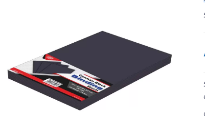 100-Sheets FIS A4 Black Binding Sheets German Origin, 230GSM - FSBD230GA4BK