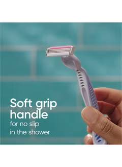 Gillette ,Venus3 Disposable Razors, Pack of 3 Multicolour