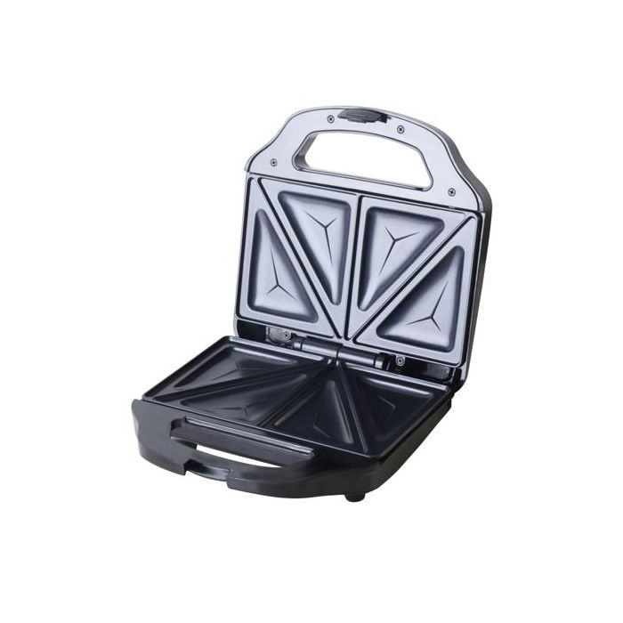 Portable Powerful 700W 2 Slice Grill Maker With Non-Stick Plates GGM6002 Geepas