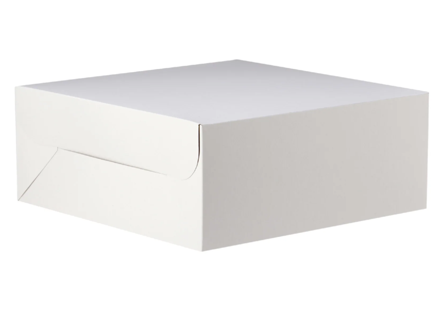 White Cake Box