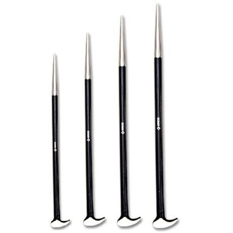 GROZ PRY/4-ST ROLL HEAD PRY BAR SET 4PCS