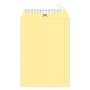 FIS Executive Laid Paper Envelopes Peel & Seal, Pack of 25 Pcs. Cream Color, C4 (324 x 229 mm) Size, 100 GSM - FSEE1027PCRB25