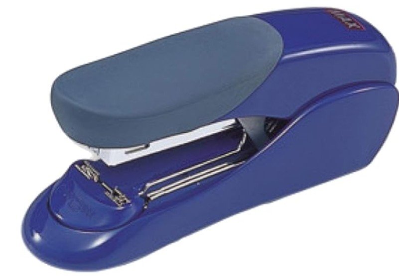 MAX HD-50F Standard Stapler, Flat Clinch - Blue