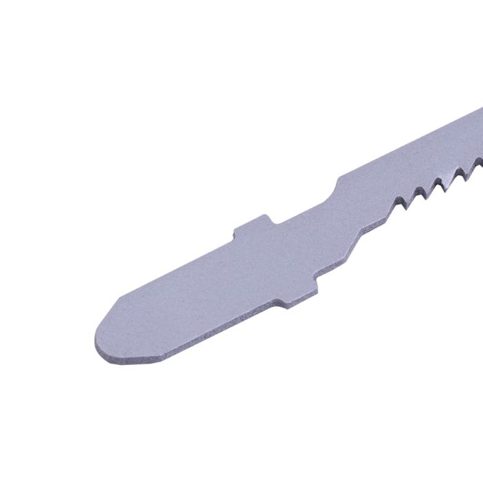 Geepas 5Pcs Jigsaw Blades - 50mm Wide & 76mm Length, Cutting Capacity Up To 15mm | Compatible With All Brands Jigsaw