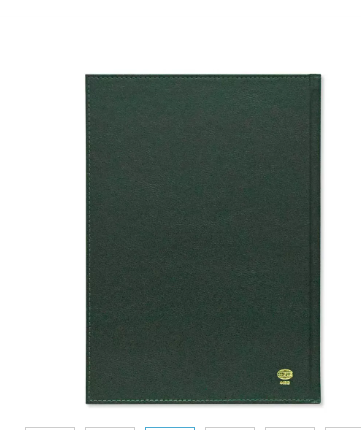 FIS A4 Golden Diary 2024 (English) Green - FSDI44EG24GR