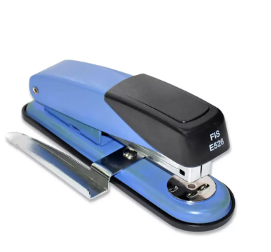FIS Medium Stapler, (L)164 X (W)42 X (H)55 mm Size, Metal Body, Blue Colour - FSSFE526