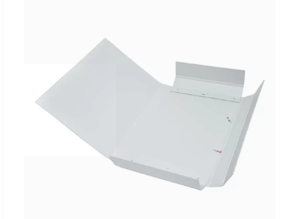 FIS PP Document Bag With Elastic Band, Grey Color, F/S (210 x 330 mm) Size - FSBD1209GY