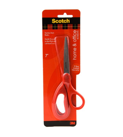 3M 1407 Scotch Household Scissors 7 Inches