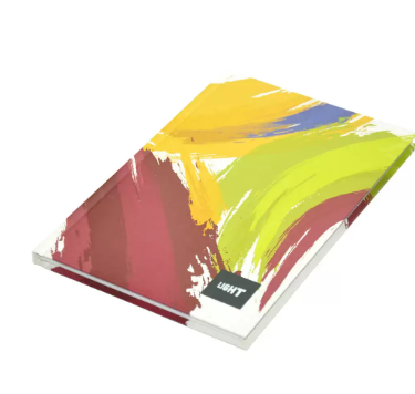 Light Hard Cover Notebook, Pack of 5 Pieces, Single Line, A5 Size, 100 Sheets - LINBA51804