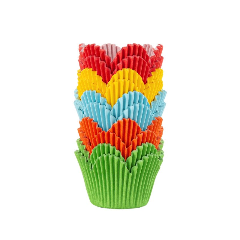 Falcon Lotus Cup Mixed Colors 50 MM (1 Pack x 100 Pieces)