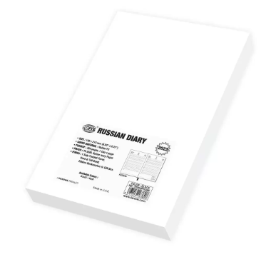 FIS A5 Diary 2023 (Russian/English) Black - FSDIRUP0121BK
