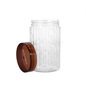 Royalford 500Ml Christy Canister - Plastic - Clear