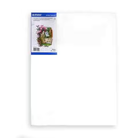 Maxi Stretched Canvas Board 380GSM White