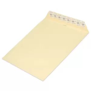 FIS Pack of 50 Pastel Color Envelopes, 80 GSM, Peel & Seal, Size C5(229 X 162mm) Color Pastel Cream