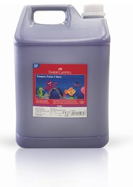 Faber-Castell Tempera Paints 5 Litres Purple
