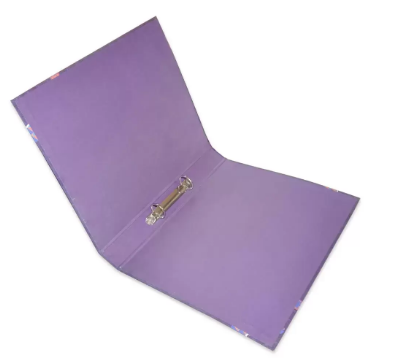 Pack of 48 Printed A4 Presentation Ring Binder Purple/Orange/Grey