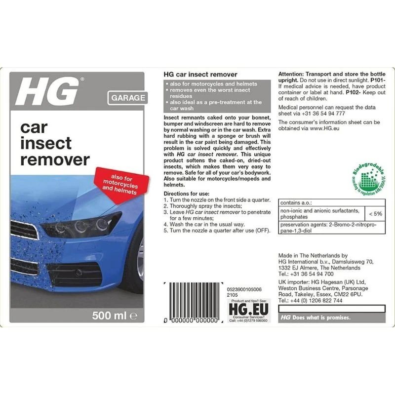 HG Insect Remover 500 ml